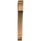 Ekena Millwork Imperial Traditional Rough Sawn Bracket, Western Red Cedar, 4"W x 30"D x 36"H BKT04X30X36IMP01RWR - alternate 2